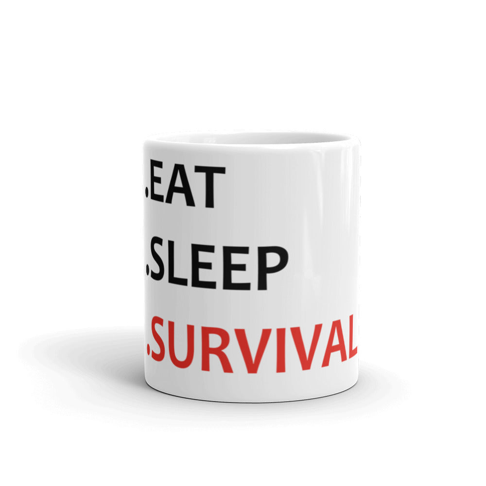 Mug Eat Sleep Survival