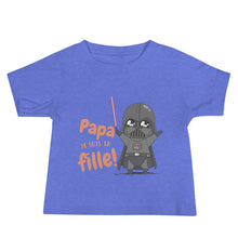 Charger l&#39;image dans la galerie, T-shirt bébé Papa je suis ta fille
