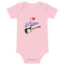 Charger l&#39;image dans la galerie, Body Bébé J&#39;aime la Guitare
