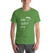 Charger l&#39;image dans la galerie, T-Shirt Eat Sleep Fly Parapente
