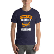 Charger l&#39;image dans la galerie, T-Shirt Fier d&#39;etre Pilote ULM Multiaxes AB
