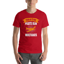 Charger l&#39;image dans la galerie, T-Shirt Fier d&#39;etre Pilote ULM Multiaxes AB
