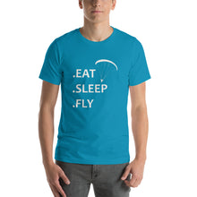 Charger l&#39;image dans la galerie, T-Shirt Eat Sleep Fly Paramoteur
