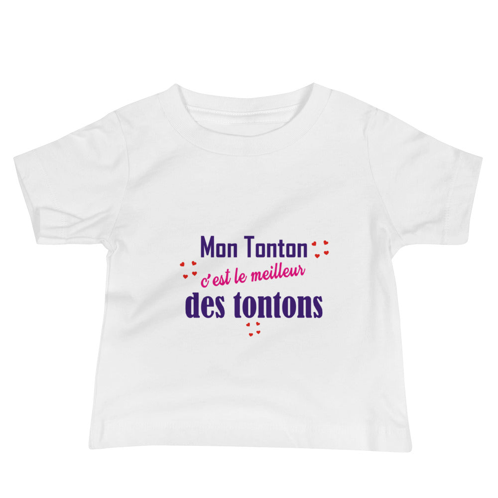 Tee Shirt Mon Tonton c'est le meilleur