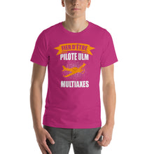 Charger l&#39;image dans la galerie, T-Shirt Fier d&#39;etre Pilote ULM Multiaxes AB
