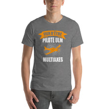Charger l&#39;image dans la galerie, T-Shirt Fier d&#39;etre Pilote ULM Multiaxes AB
