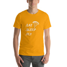 Charger l&#39;image dans la galerie, T-Shirt Eat Sleep Fly Parapente
