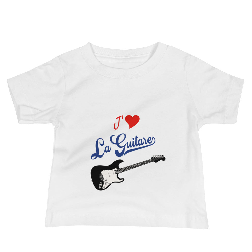 Tee Shirt Enfant J'aime la Guitare
