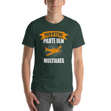 Charger l&#39;image dans la galerie, T-Shirt Fier d&#39;etre Pilote ULM Multiaxes AB
