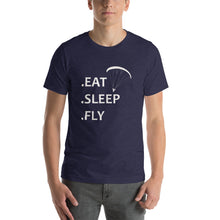 Charger l&#39;image dans la galerie, T-Shirt Eat Sleep Fly Paramoteur
