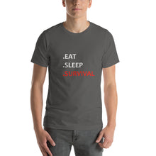 Charger l&#39;image dans la galerie, T-Shirt Unisexe Eat Sleep Survival
